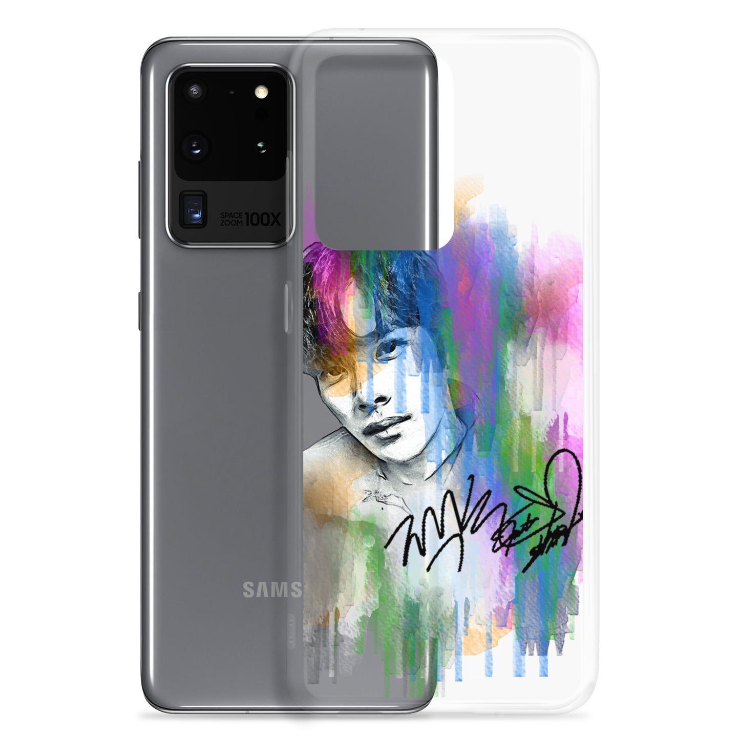 GOT7 Jackson, Jackson Wang Waterpaint portrait Samsung Case