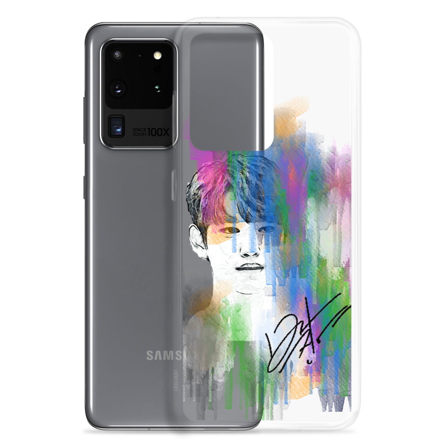 GOT7 Jinyoung, Park Jin-young Waterpaint portrait Samsung Case