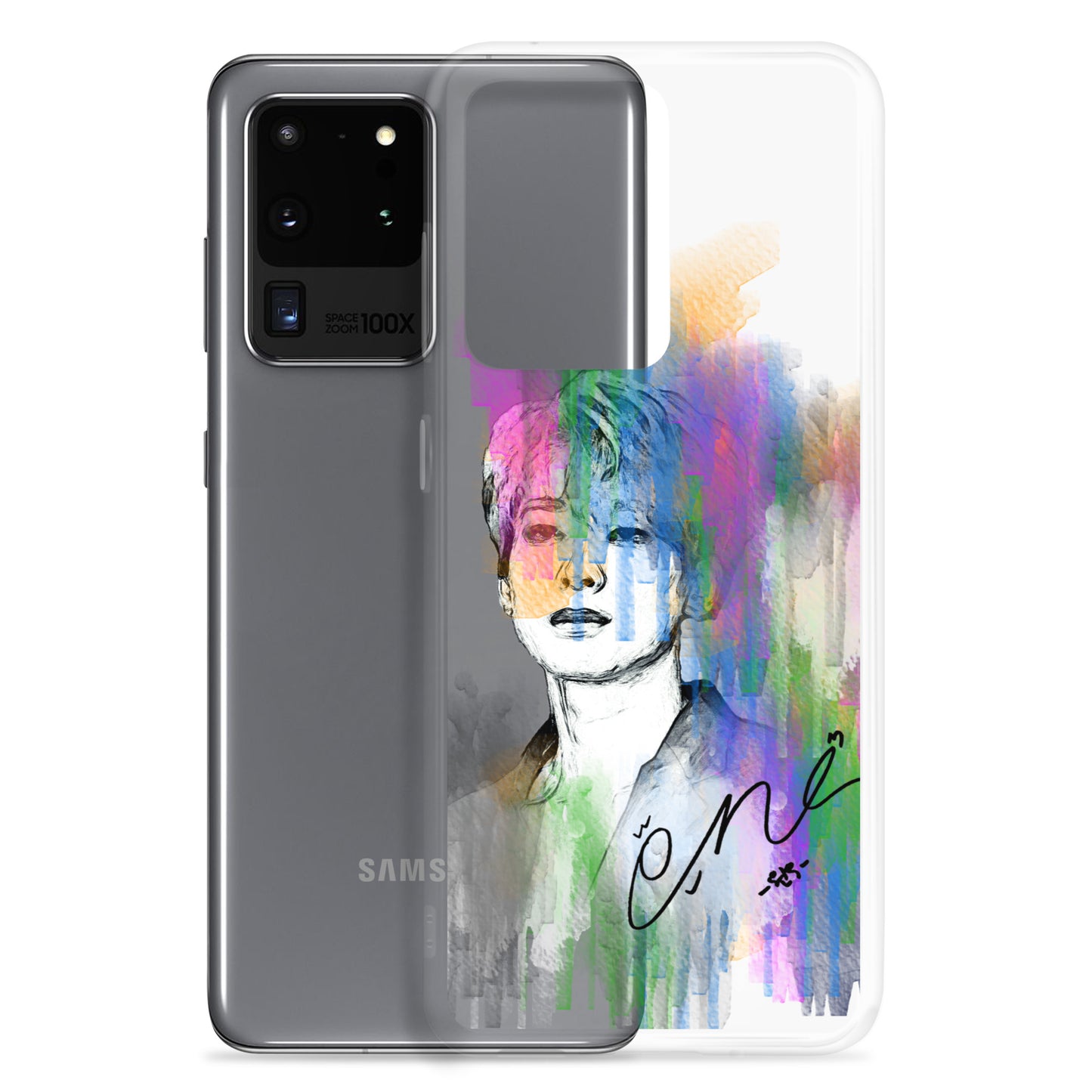 SEVENTEEN Wonwoo, Jeon Won-woo Waterpaint portrait Samsung Case