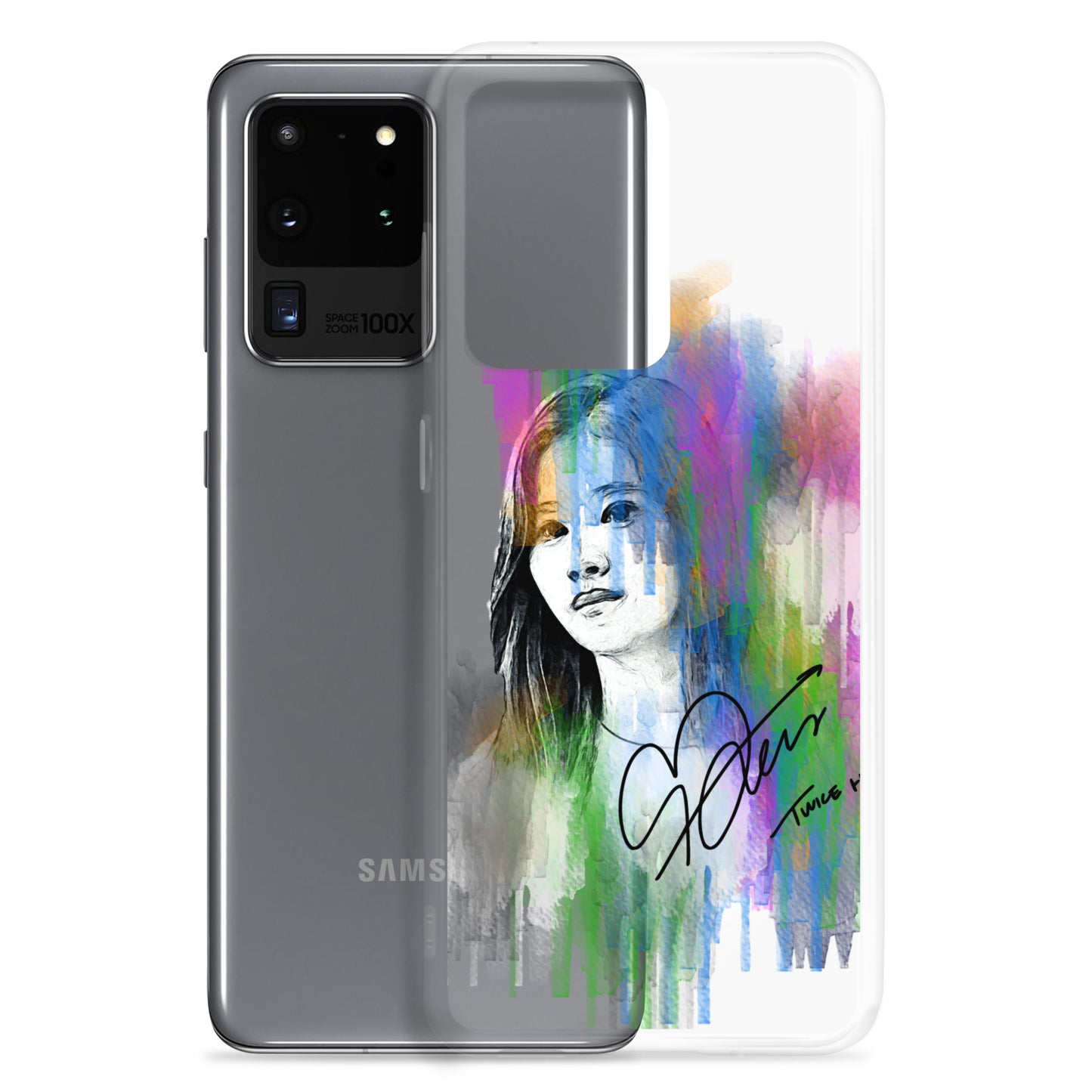 TWICE Sana, Minatozaki Sana Waterpaint portrait Samsung Case