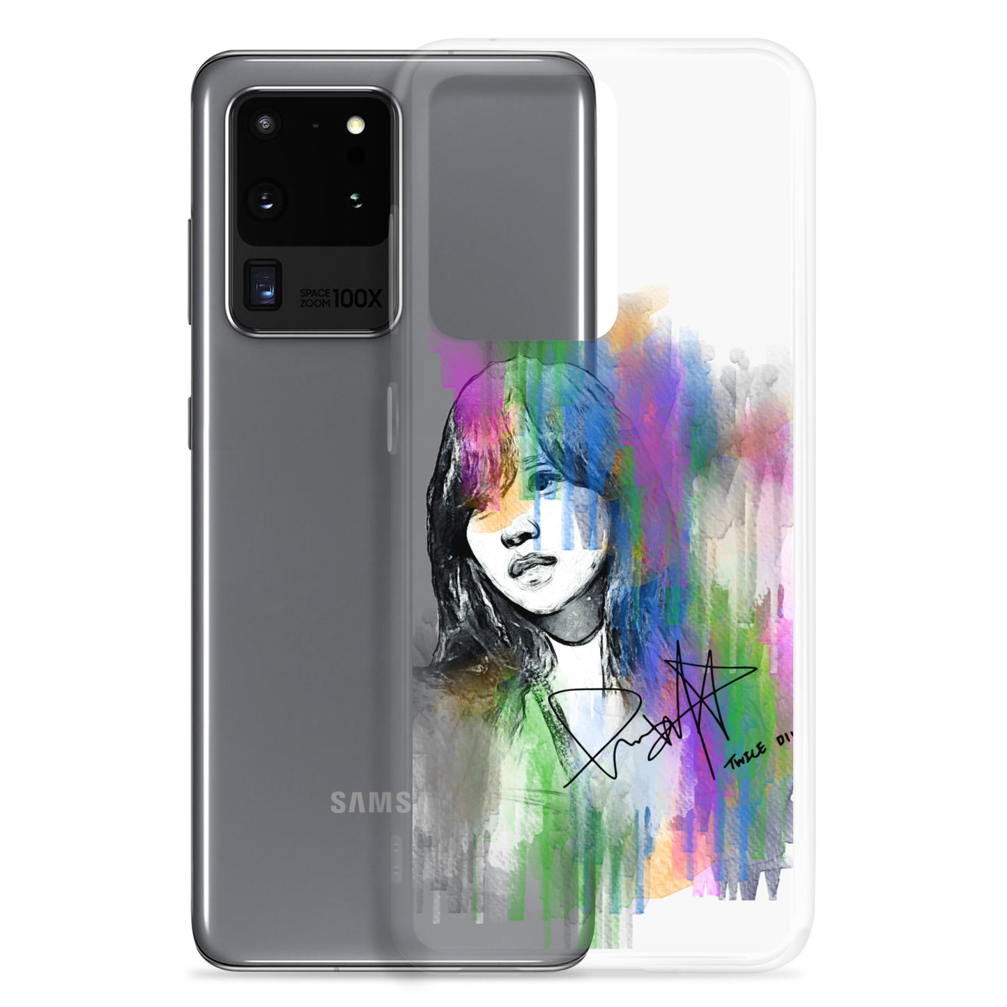 TWICE Mina, Mina Sharon Myoi Waterpaint portrait Samsung Case