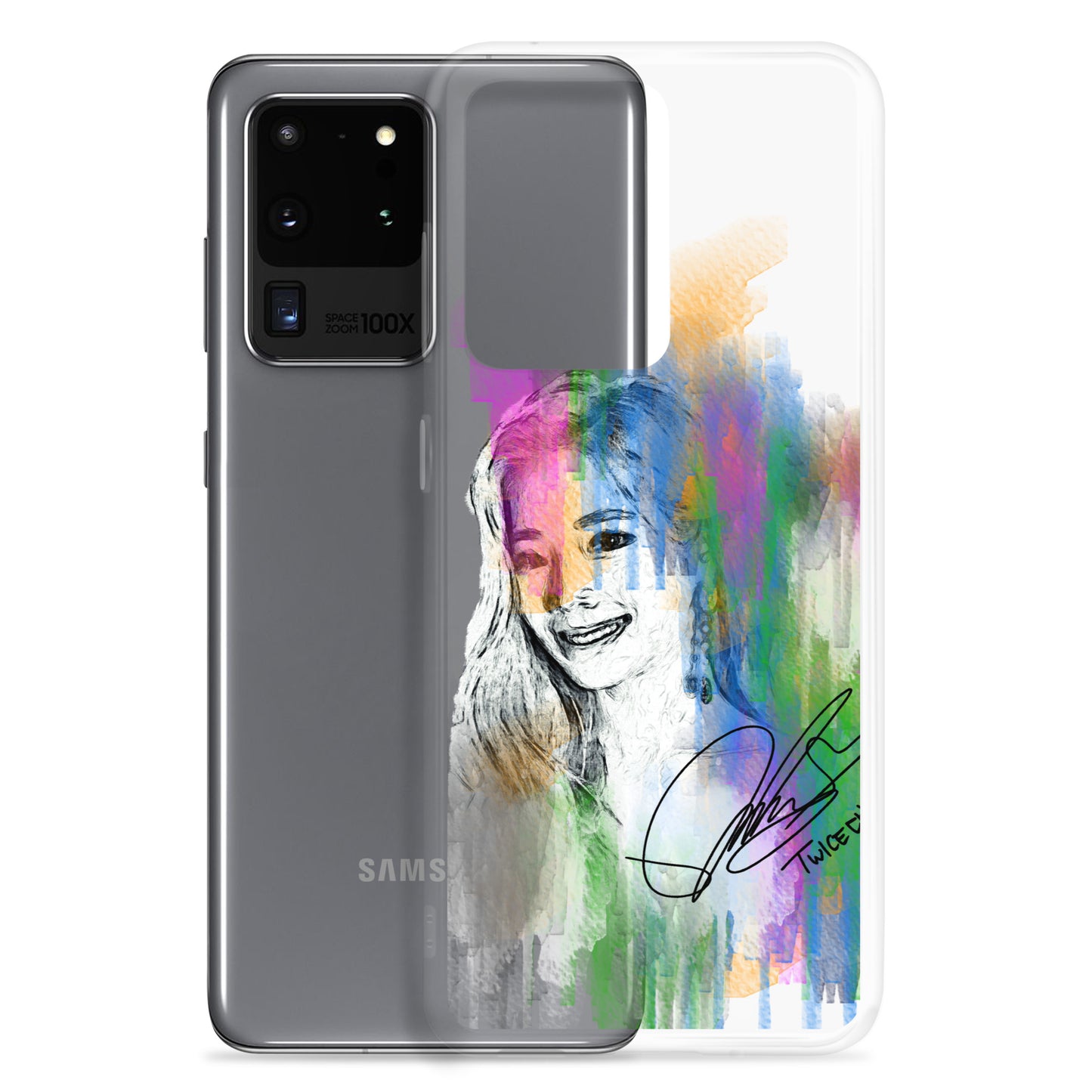 TWICE Dahyun, Kim Da Hyun Waterpaint portrait Samsung Case