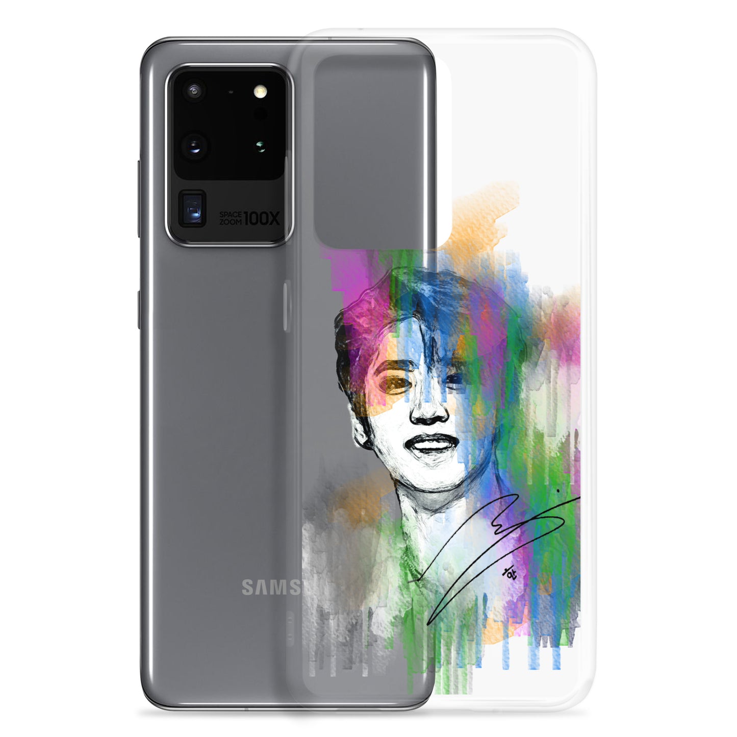 Stray Kids Han, Han Ji-sung Waterpaint portrait Samsung Case