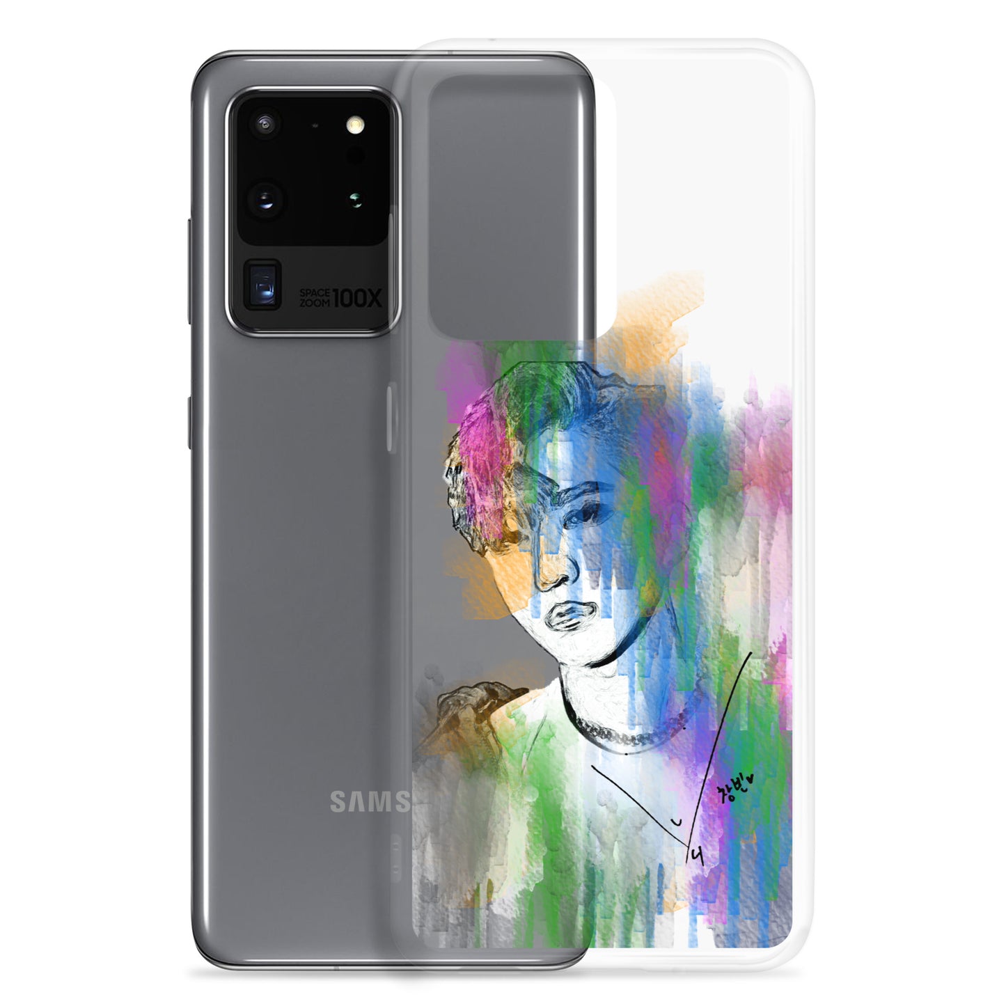 Stray Kids Changbin, Seo Chang-bin Waterpaint portrait Samsung Case