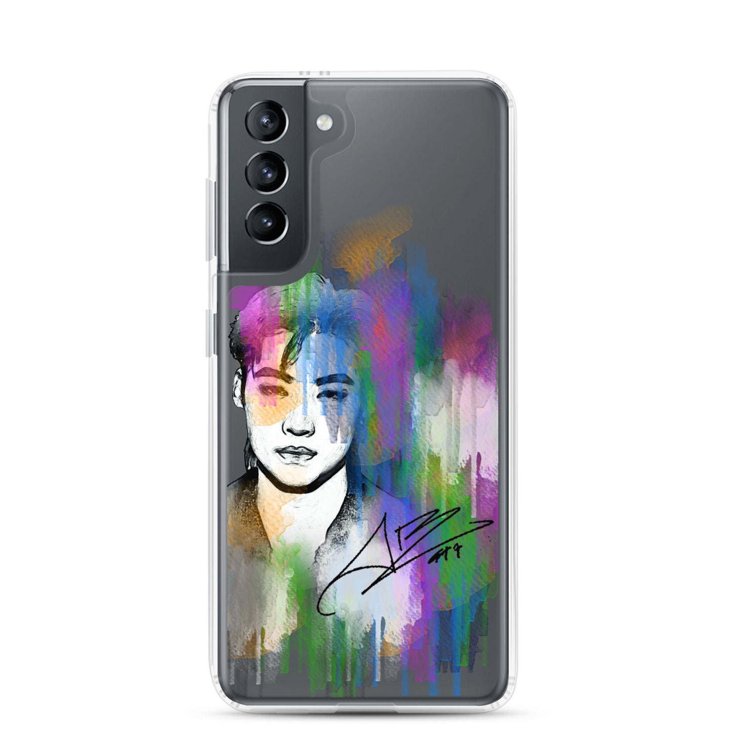 GOT7 JB, Lim Jae-beom Waterpaint portrait Samsung Case