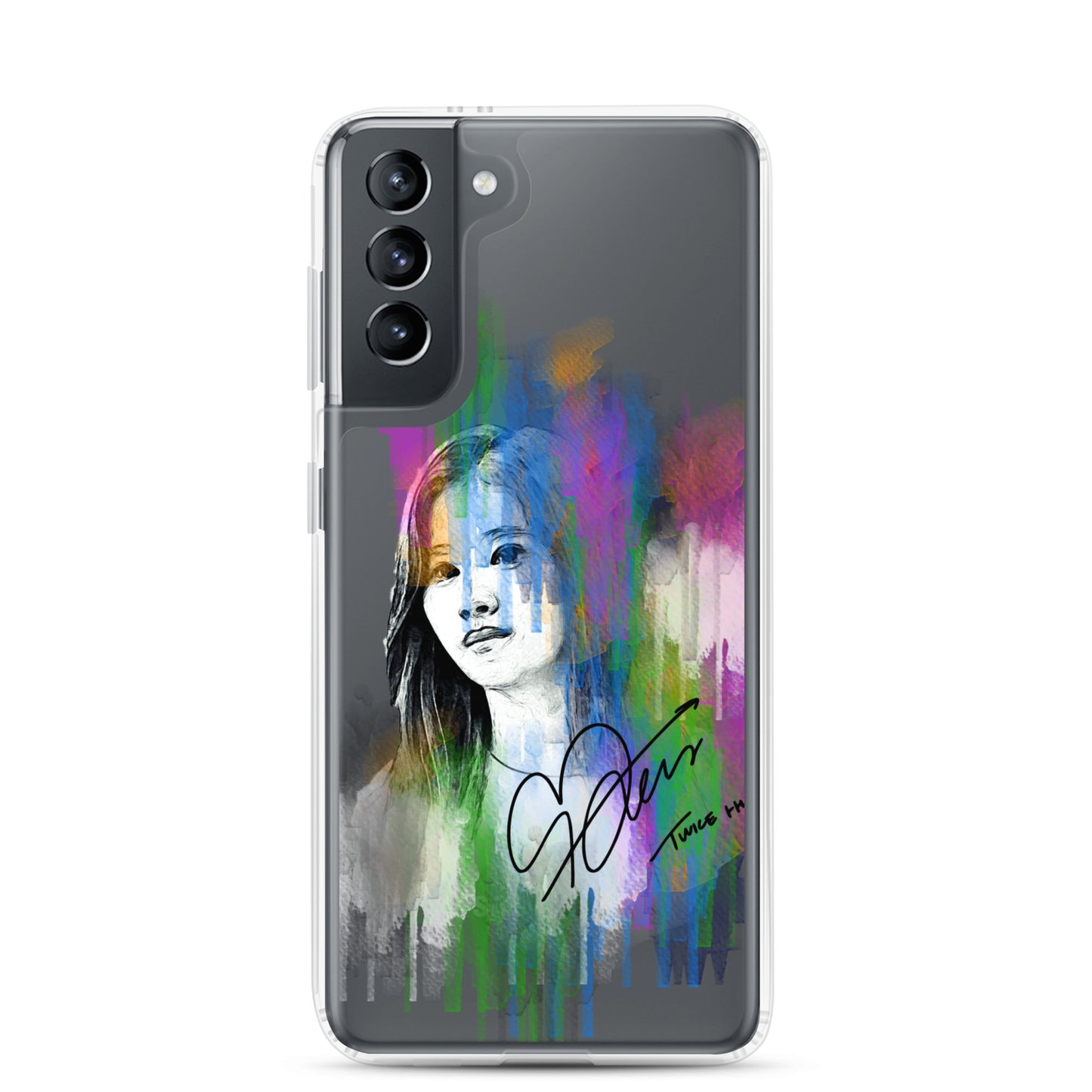 TWICE Sana, Minatozaki Sana Waterpaint portrait Samsung Case