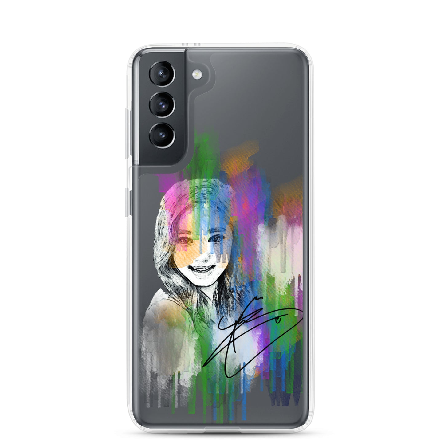 TWICE Tzuyu, Chou Tzu-yu Waterpaint portrait Samsung Case