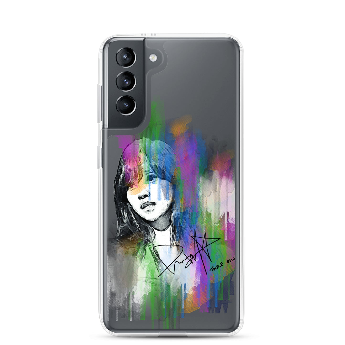 TWICE Mina, Mina Sharon Myoi Waterpaint portrait Samsung Case