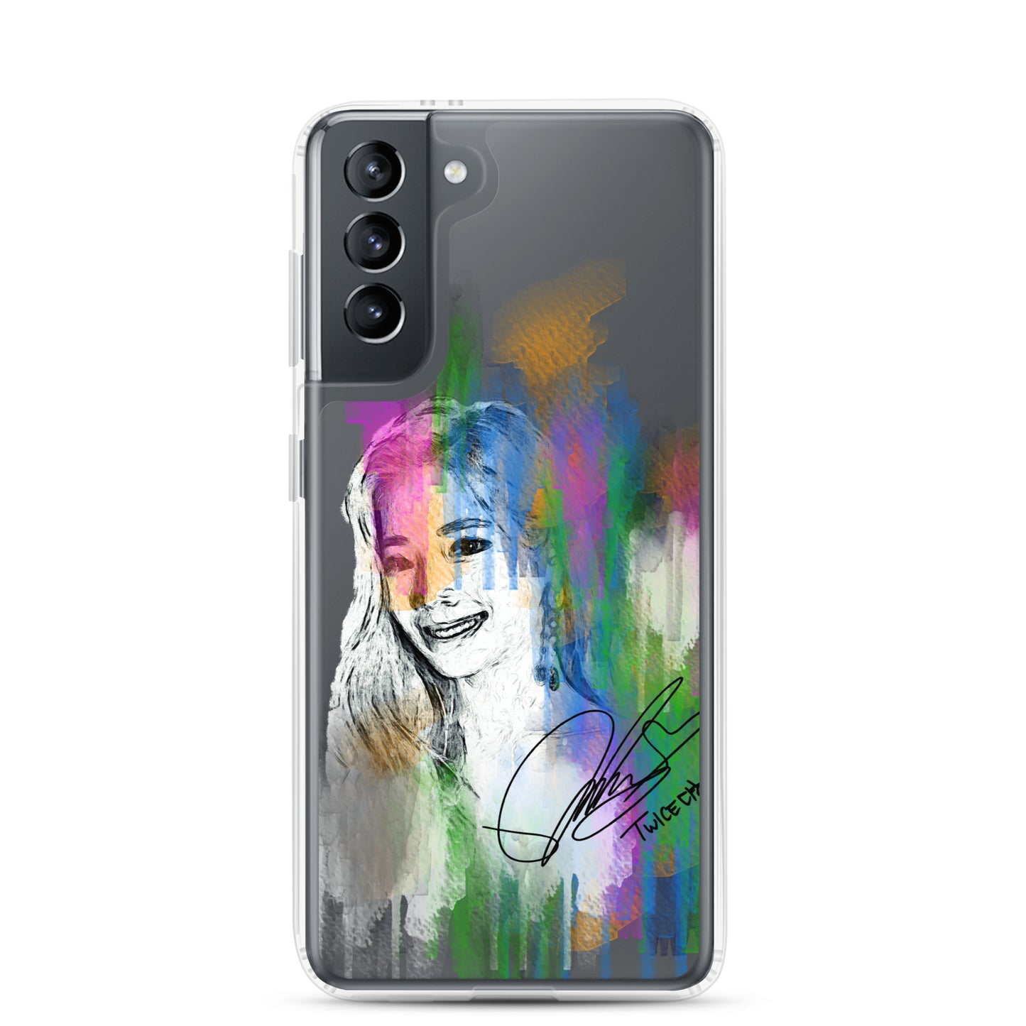 TWICE Dahyun, Kim Da Hyun Waterpaint portrait Samsung Case