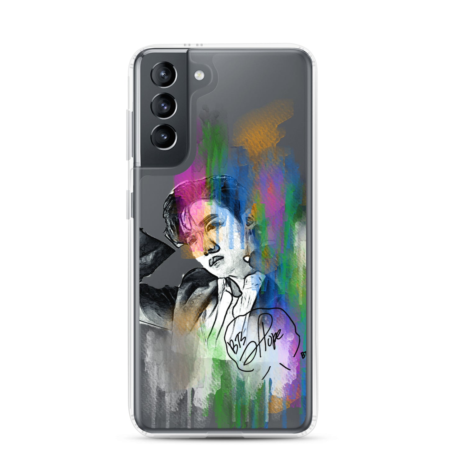 BTS J-Hope, Jung Ho-seok Waterpaint portrait Samsung Case