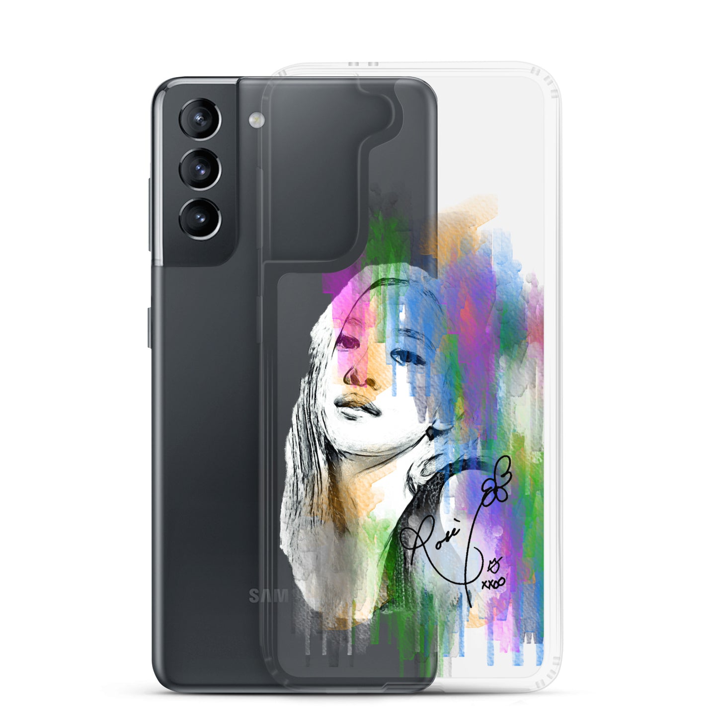 BLACKPINK Rosé, Roseanne Park Waterpaint portrait Samsung Case