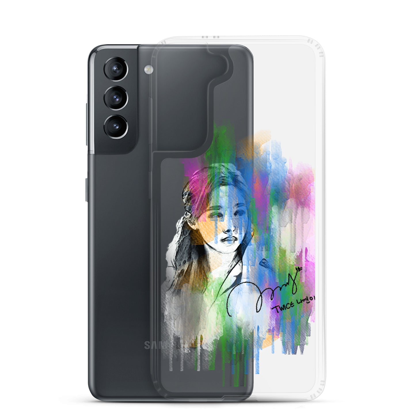 TWICE Nayeon, Im Na-yeon Waterpaint portrait Samsung Case