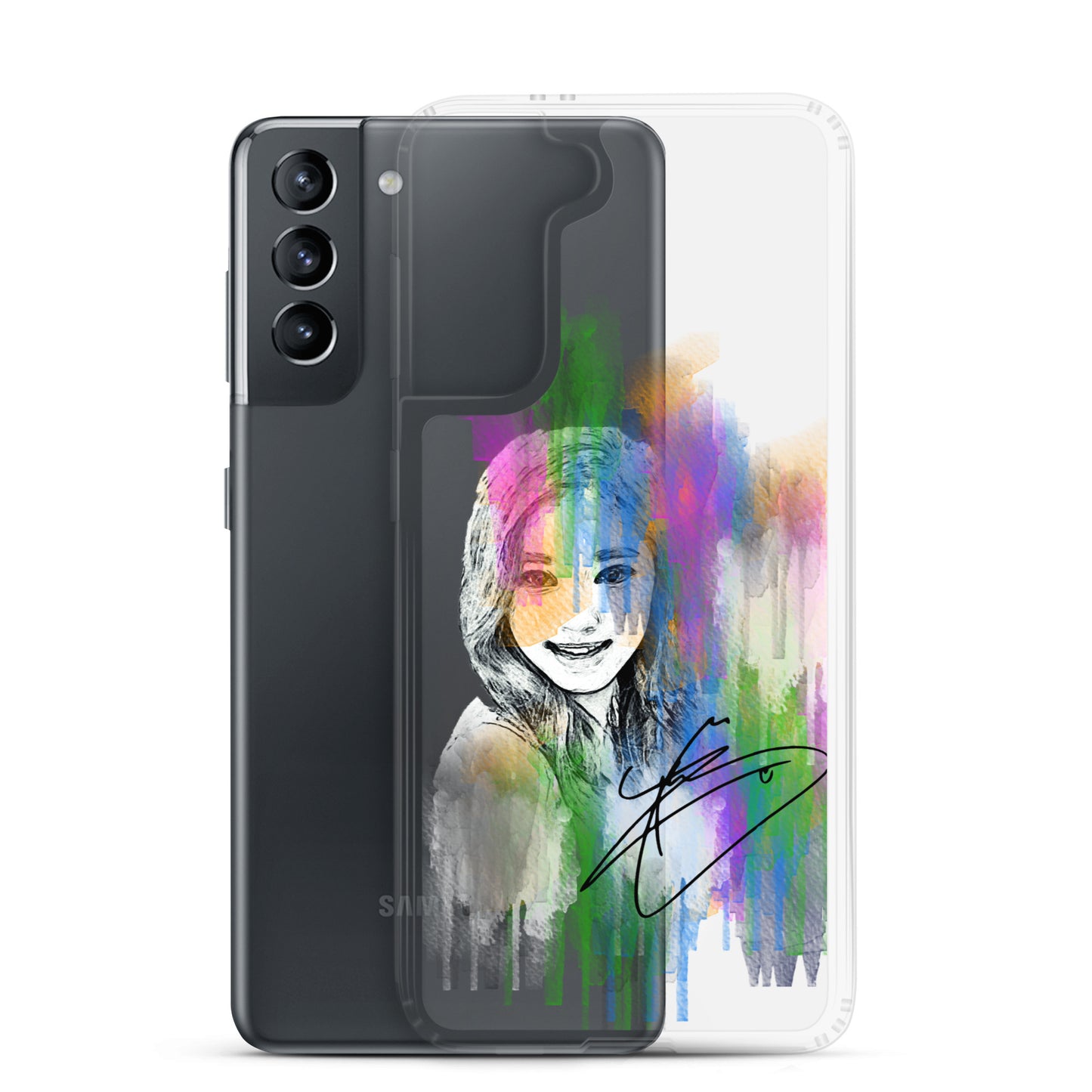 TWICE Tzuyu, Chou Tzu-yu Waterpaint portrait Samsung Case