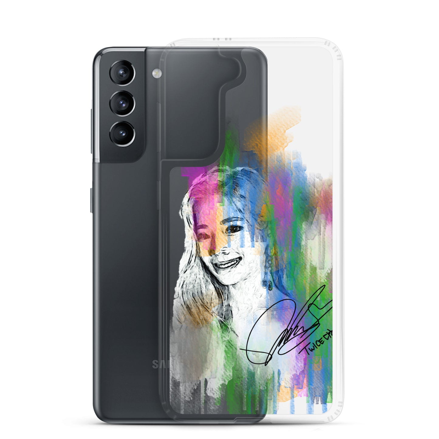 TWICE Dahyun, Kim Da Hyun Waterpaint portrait Samsung Case