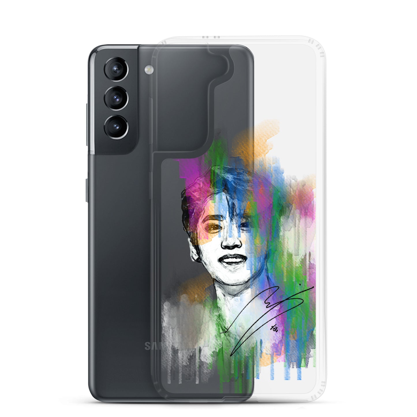 Stray Kids Han, Han Ji-sung Waterpaint portrait Samsung Case