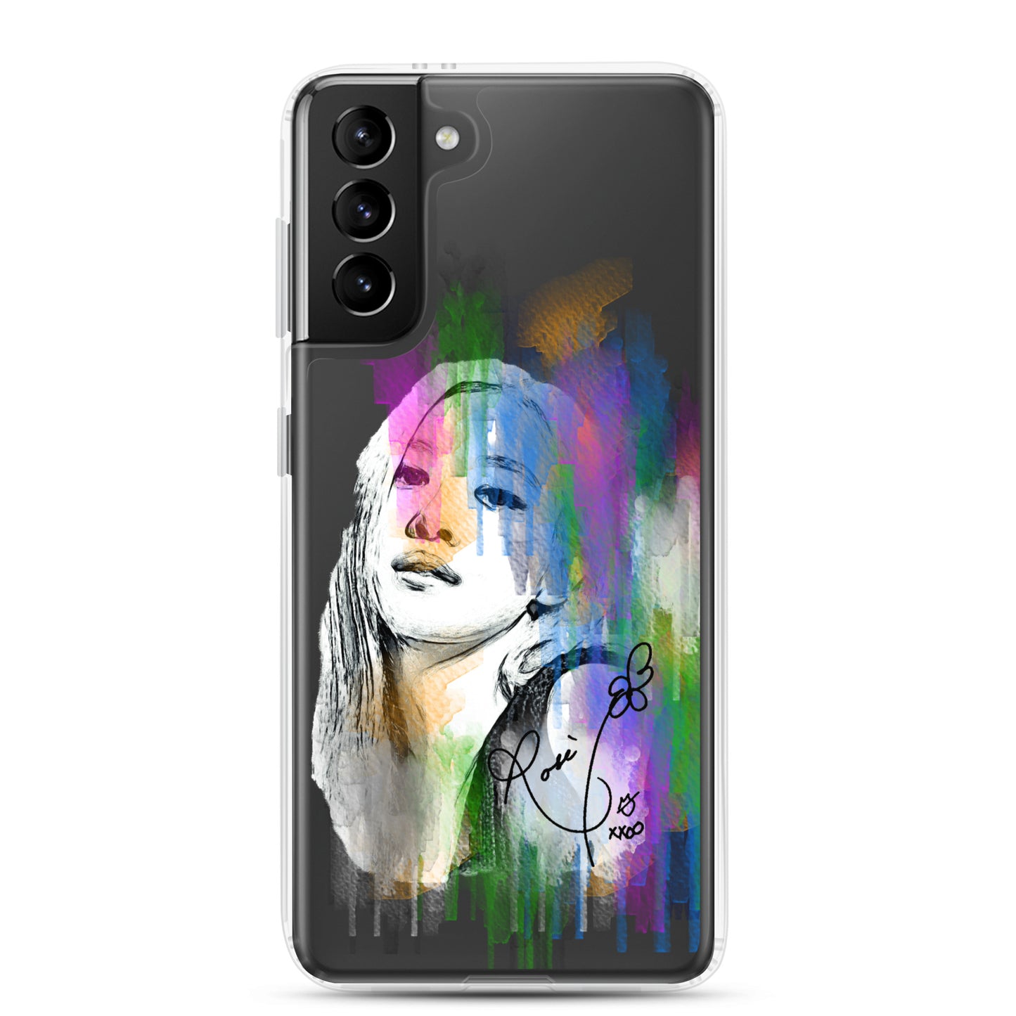 BLACKPINK Rosé, Roseanne Park Waterpaint portrait Samsung Case