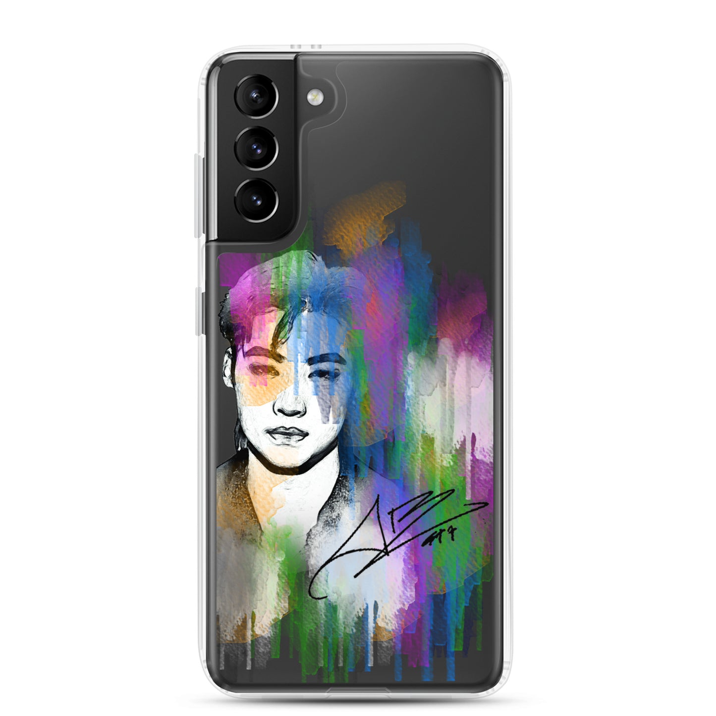 GOT7 JB, Lim Jae-beom Waterpaint portrait Samsung Case