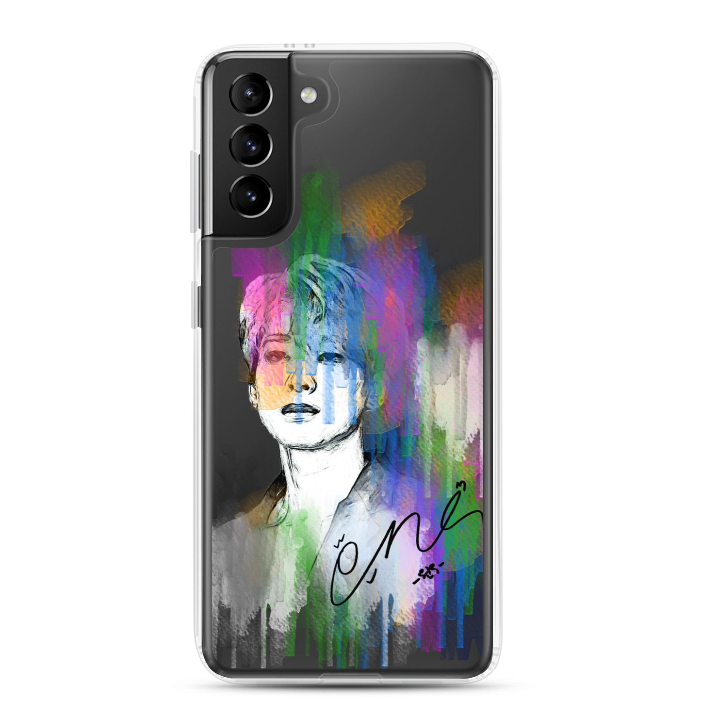 SEVENTEEN Wonwoo, Jeon Won-woo Waterpaint portrait Samsung Case