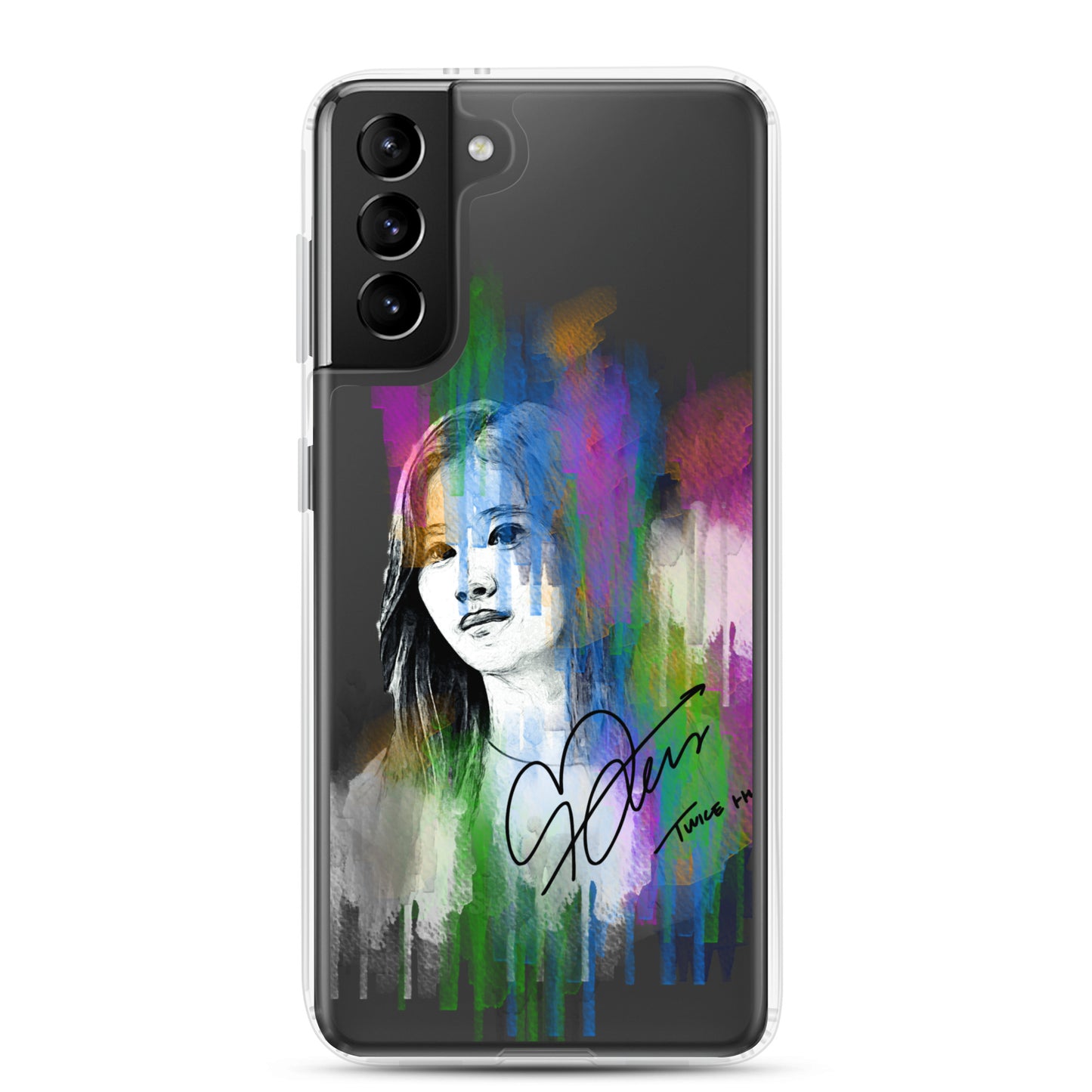 TWICE Sana, Minatozaki Sana Waterpaint portrait Samsung Case