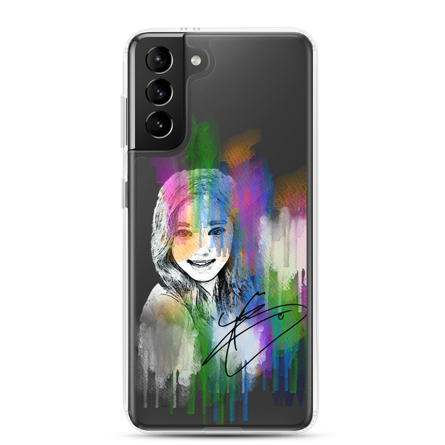 TWICE Tzuyu, Chou Tzu-yu Waterpaint portrait Samsung Case