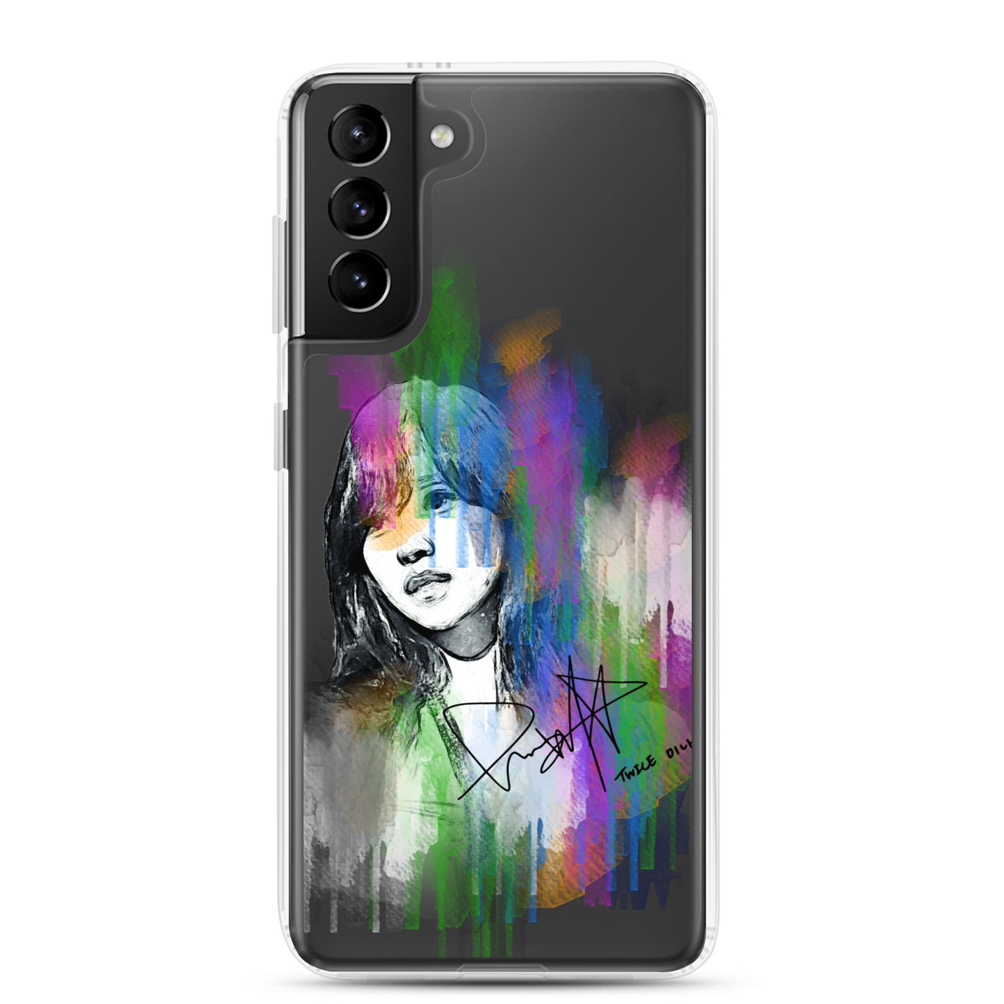 TWICE Mina, Mina Sharon Myoi Waterpaint portrait Samsung Case