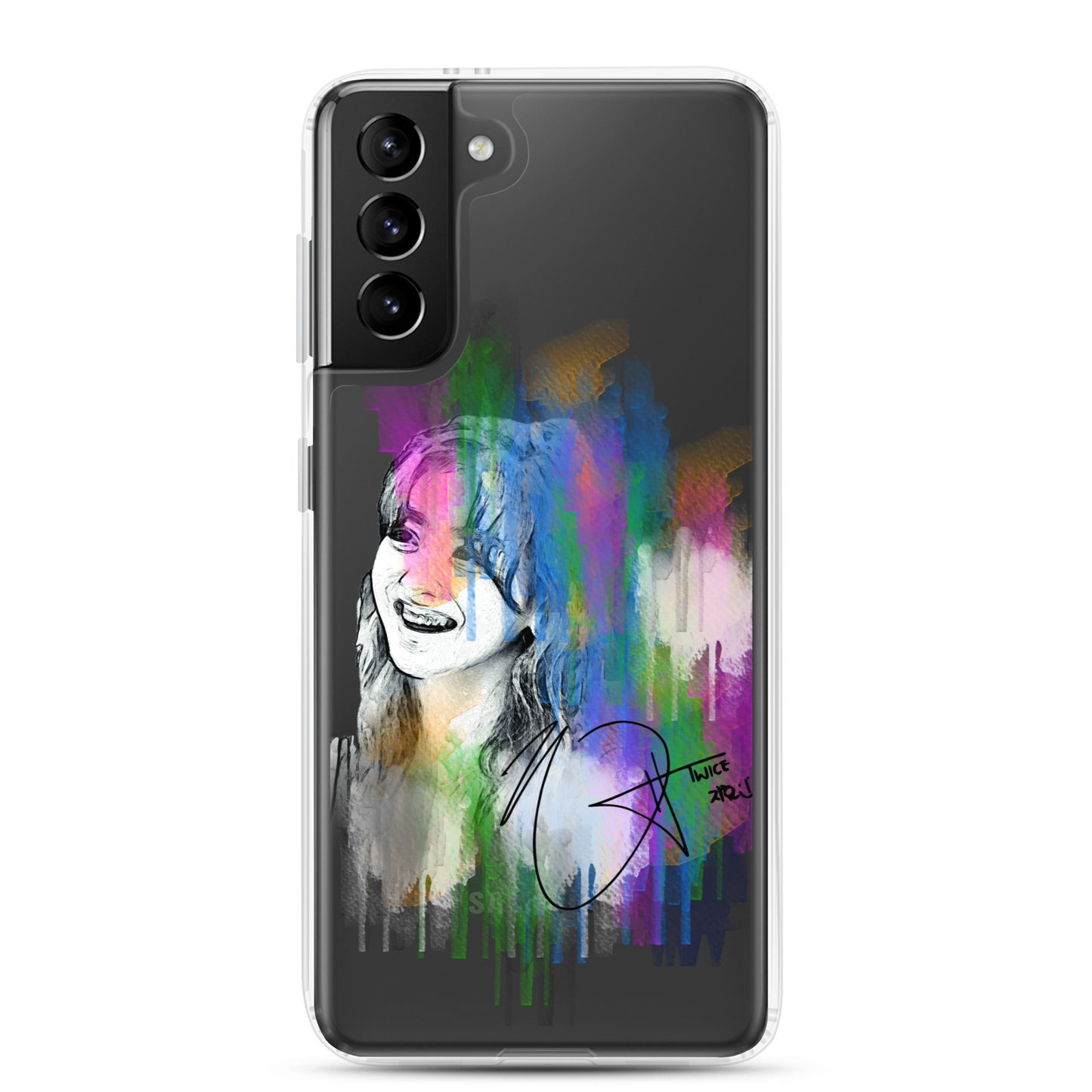 TWICE Jihyo, Park Ji-hyo Waterpaint portrait Samsung Case