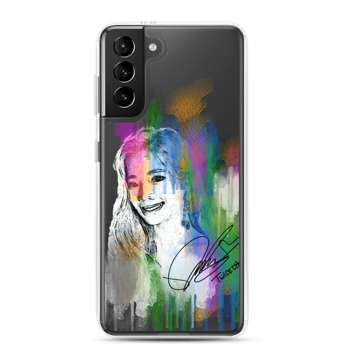 TWICE Dahyun, Kim Da Hyun Waterpaint portrait Samsung Case