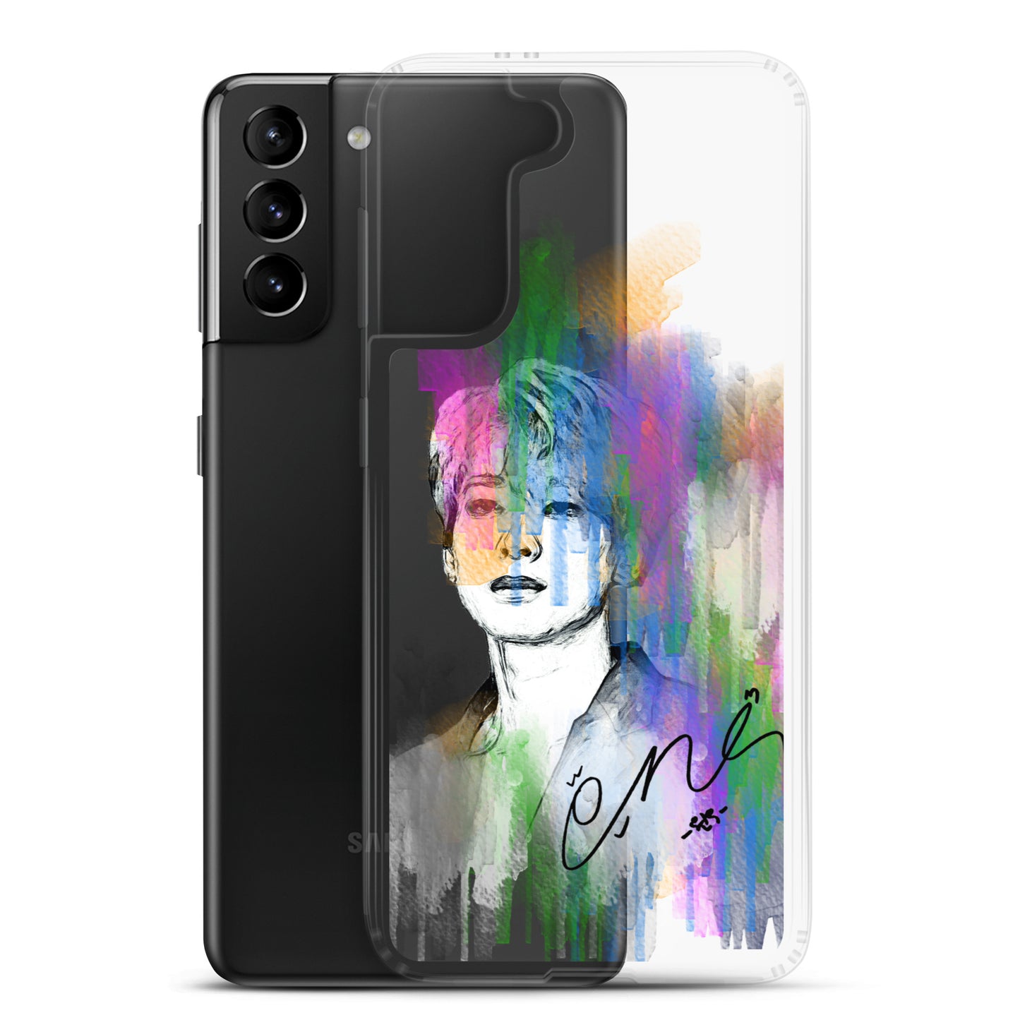 SEVENTEEN Wonwoo, Jeon Won-woo Waterpaint portrait Samsung Case