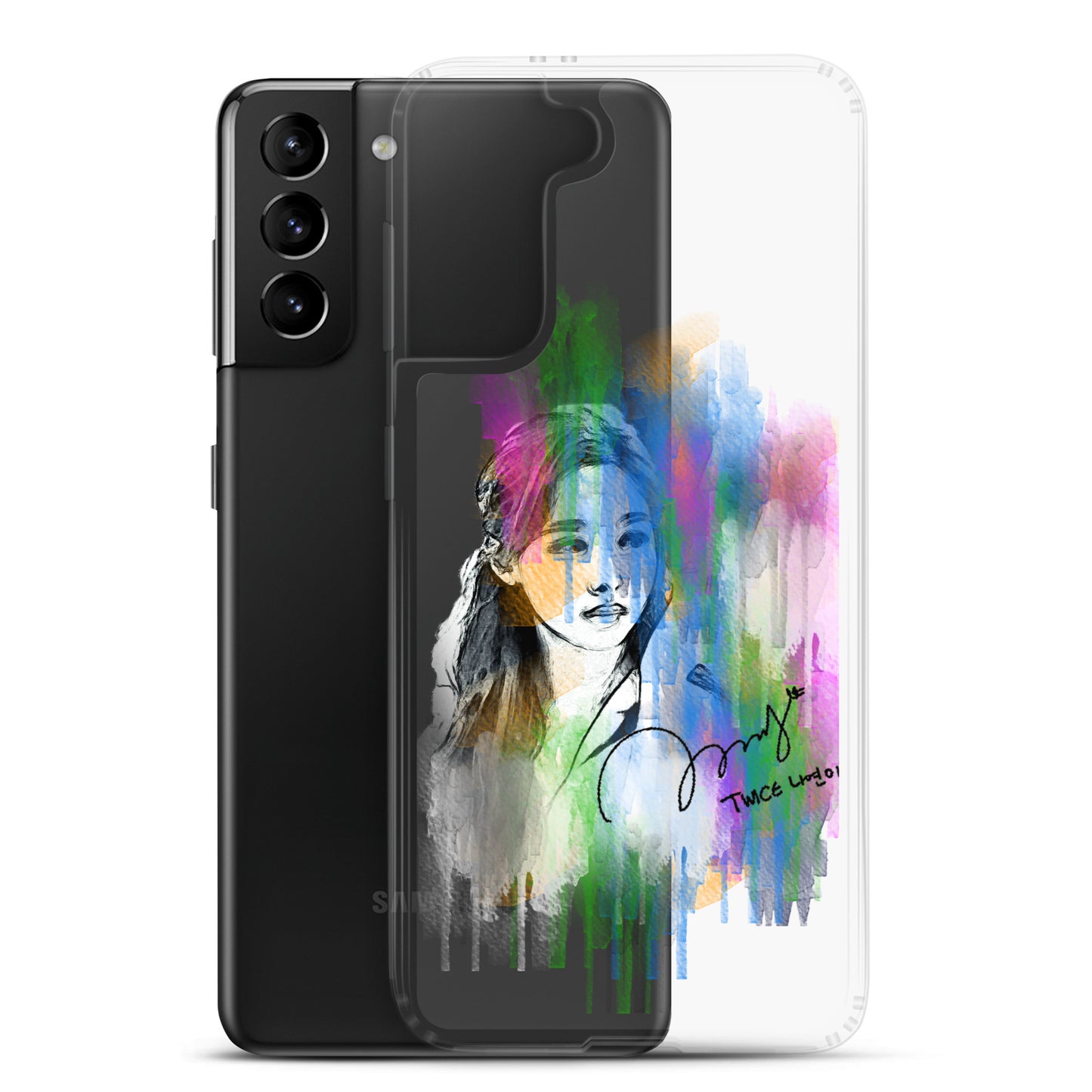 TWICE Nayeon, Im Na-yeon Waterpaint portrait Samsung Case