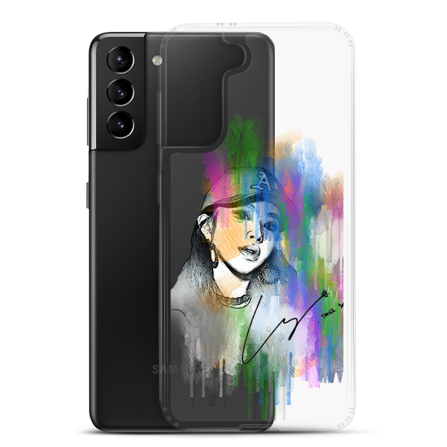 TWICE Chaeyoung, Son Chae-young Waterpaint portrait Samsung Case