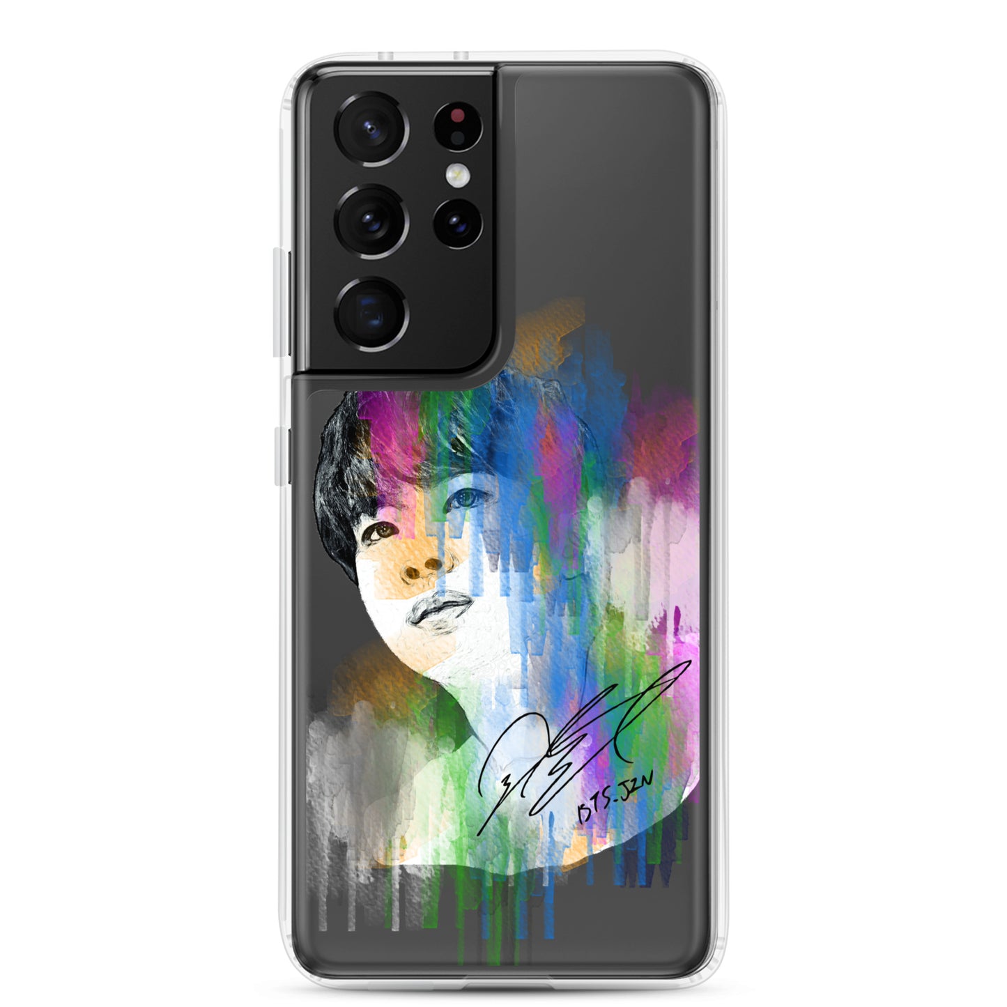 BTS Jin, Kim Seok-jin Waterpaint portrait Samsung Case