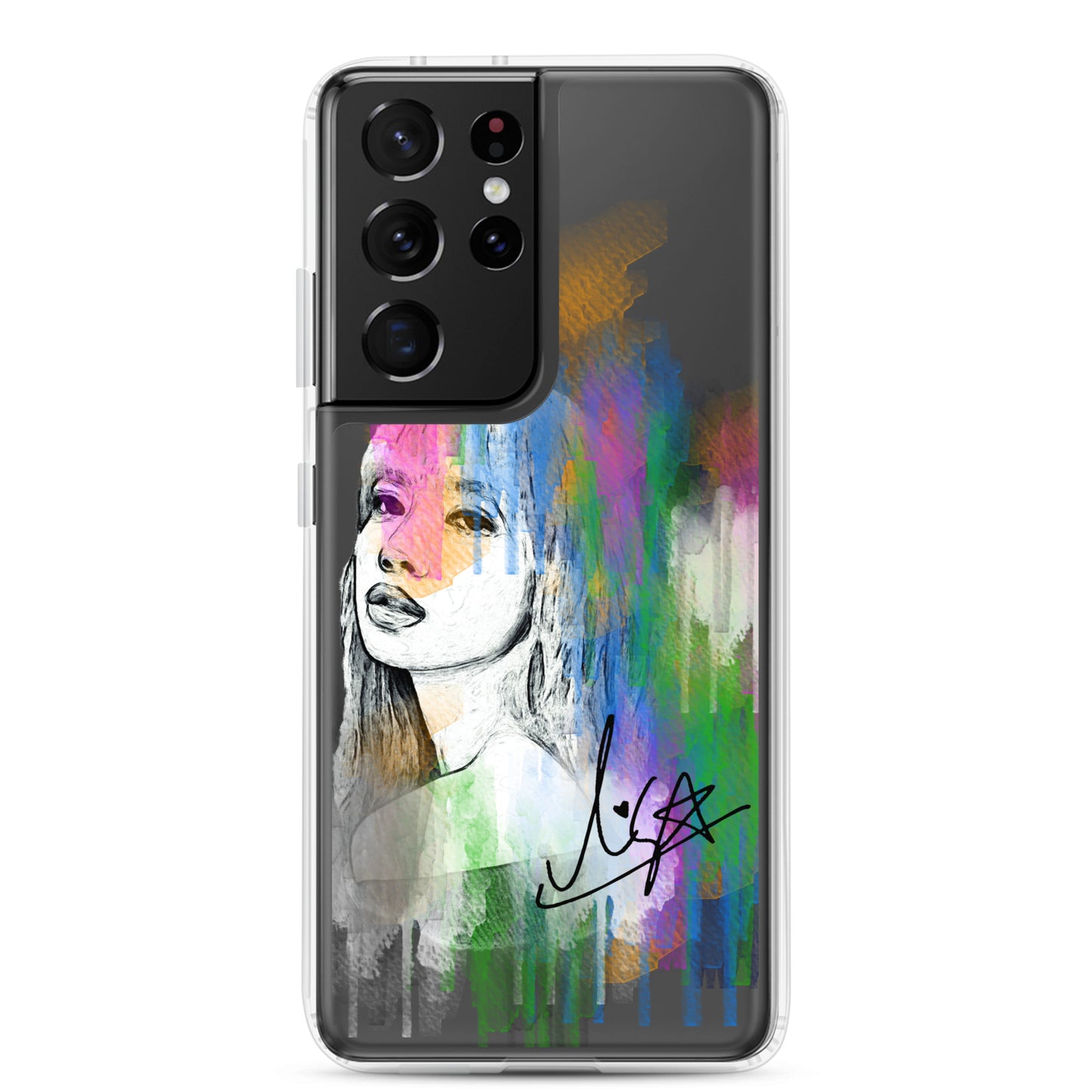 BLACKPINK Lisa, Lalisa Manobal Waterpaint portrait Samsung Case