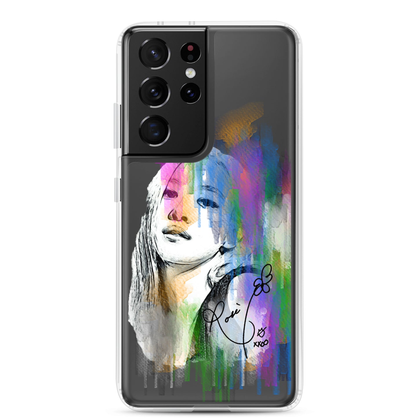 BLACKPINK Rosé, Roseanne Park Waterpaint portrait Samsung Case