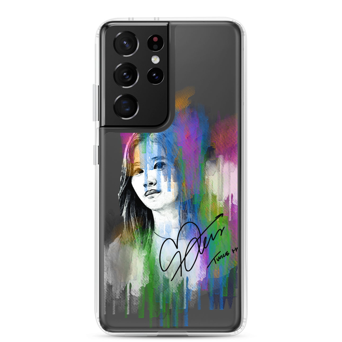 TWICE Sana, Minatozaki Sana Waterpaint portrait Samsung Case