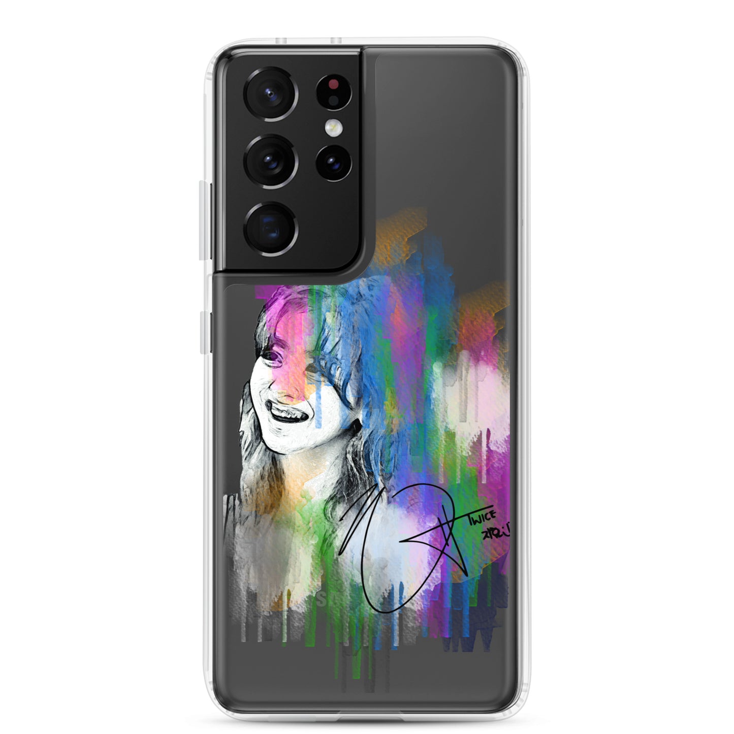 TWICE Jihyo, Park Ji-hyo Waterpaint portrait Samsung Case