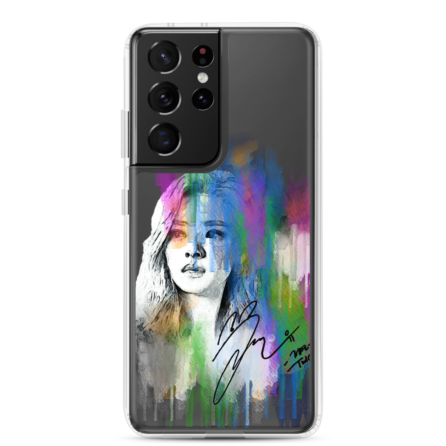 TWICE Jeongyeon, Yoo Jeong-yeon Waterpaint portrait Samsung Case