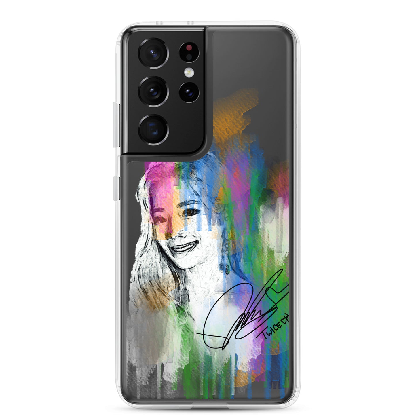 TWICE Dahyun, Kim Da Hyun Waterpaint portrait Samsung Case