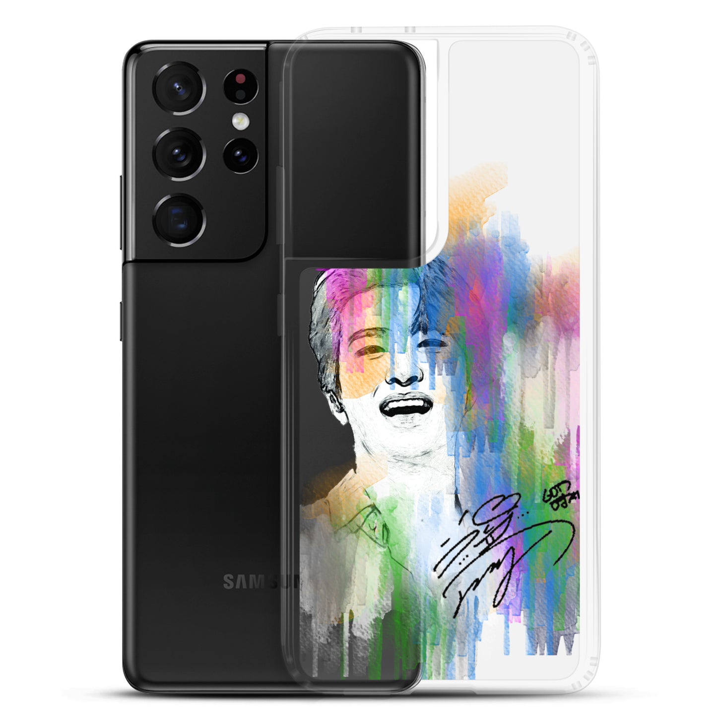 GOT7 Youngjae, Choi Young-jae Waterpaint portrait Samsung Case