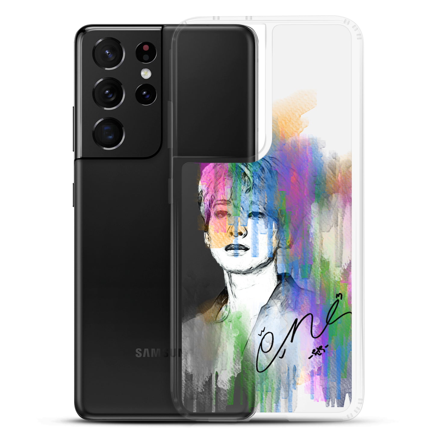 SEVENTEEN Wonwoo, Jeon Won-woo Waterpaint portrait Samsung Case