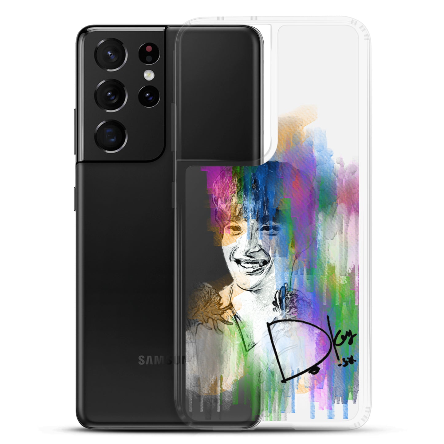 SEVENTEEN DK(Dokyeom), Lee Seok-min Waterpaint portrait Samsung Case