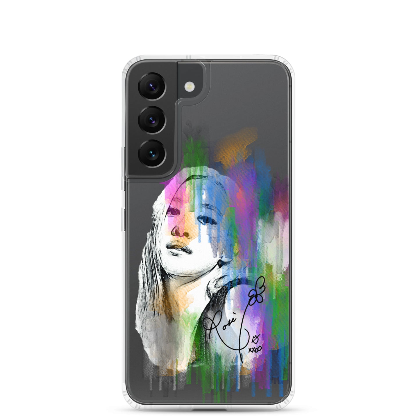 BLACKPINK Rosé, Roseanne Park Waterpaint portrait Samsung Case