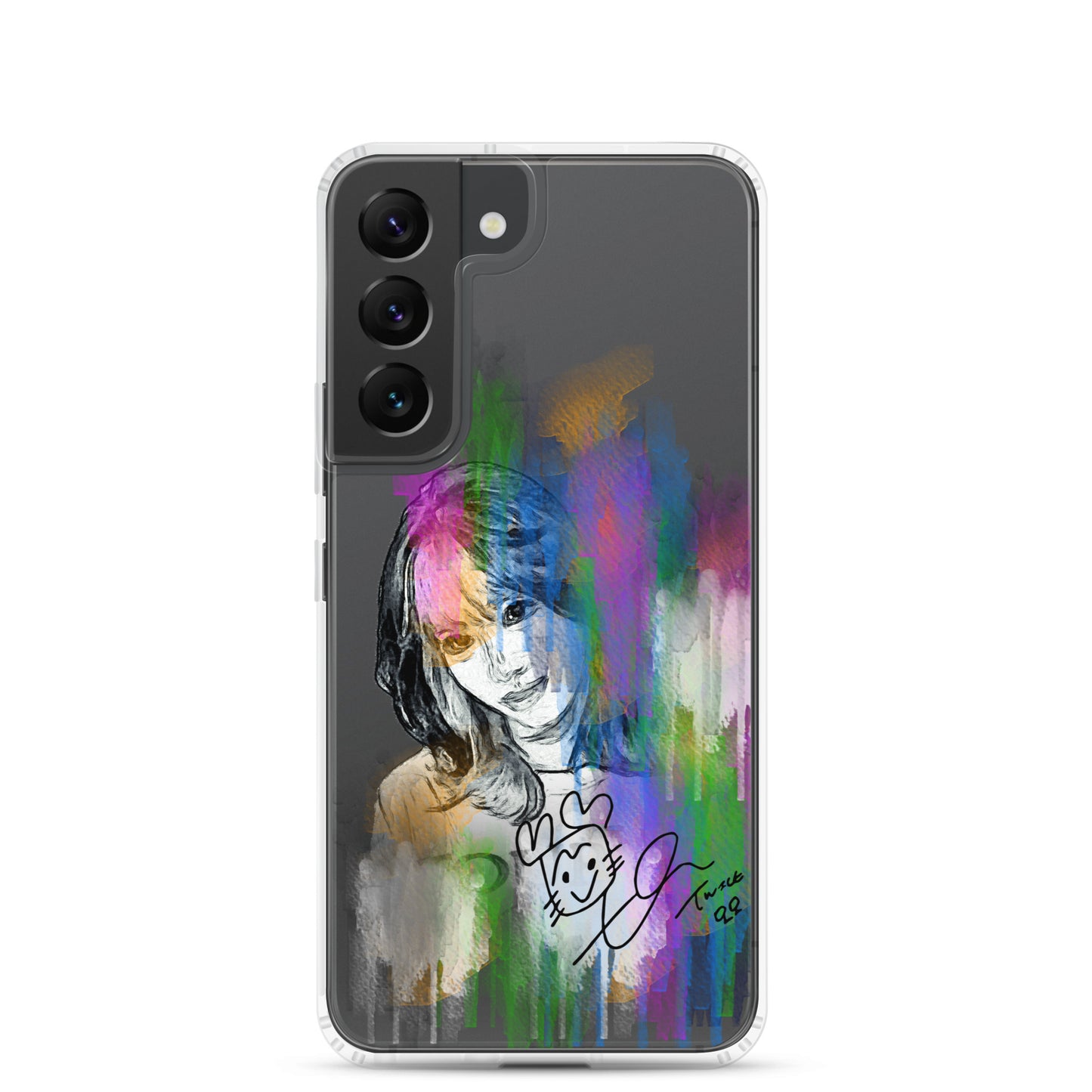 TWICE Momo , Hirai Momo Waterpaint portrait Samsung Case