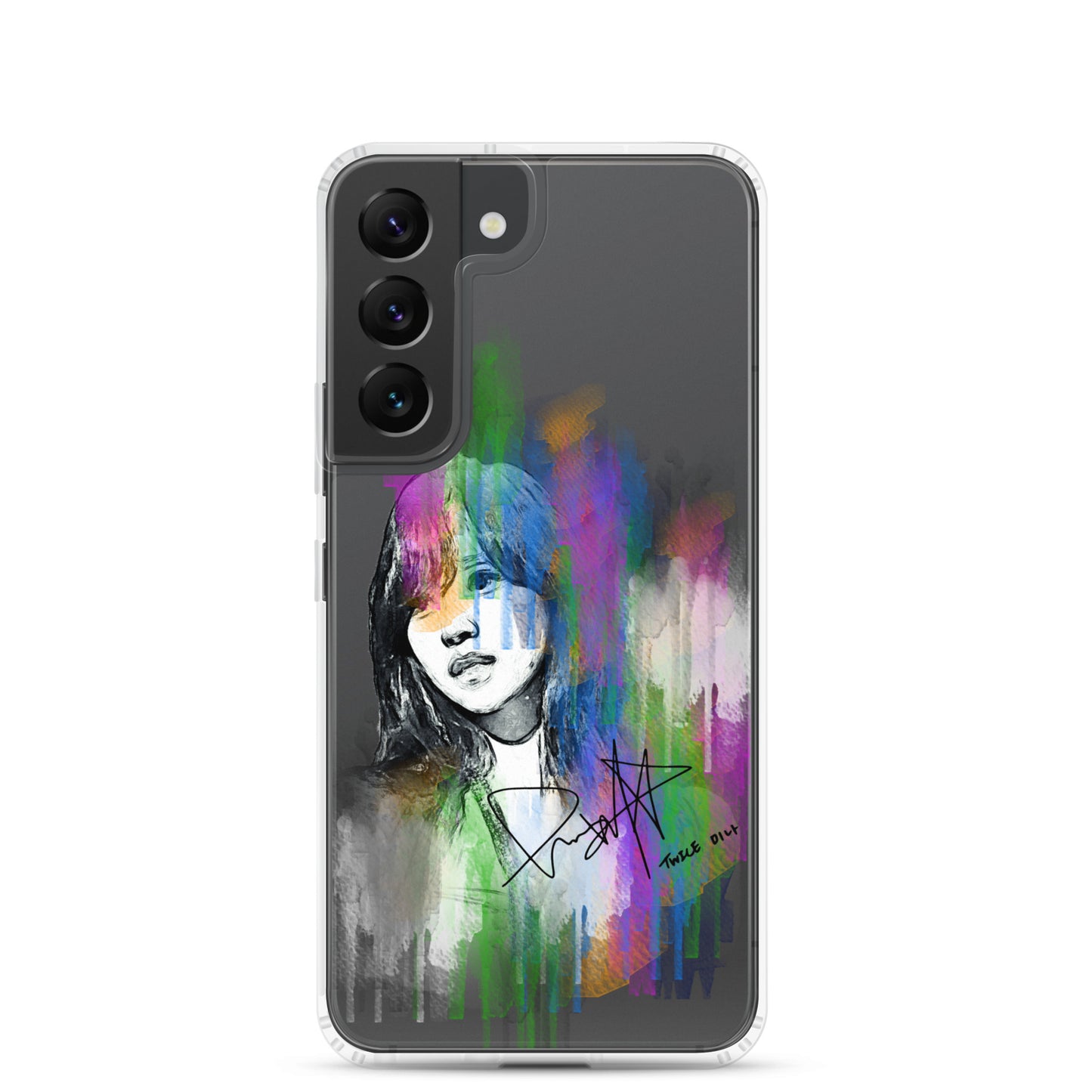 TWICE Mina, Mina Sharon Myoi Waterpaint portrait Samsung Case