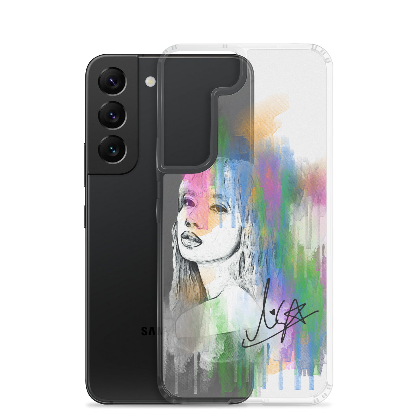 BLACKPINK Lisa, Lalisa Manobal Waterpaint portrait Samsung Case