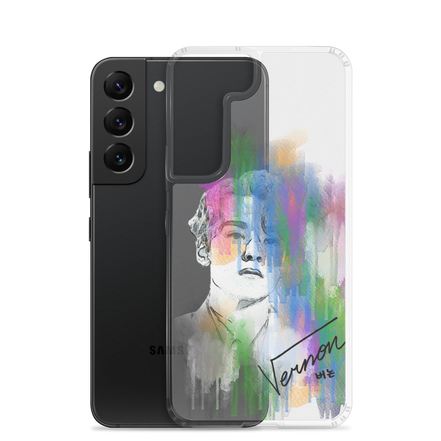 SEVENTEEN Vernon, Hansol Vernon Chwe Waterpaint portrait Samsung Case