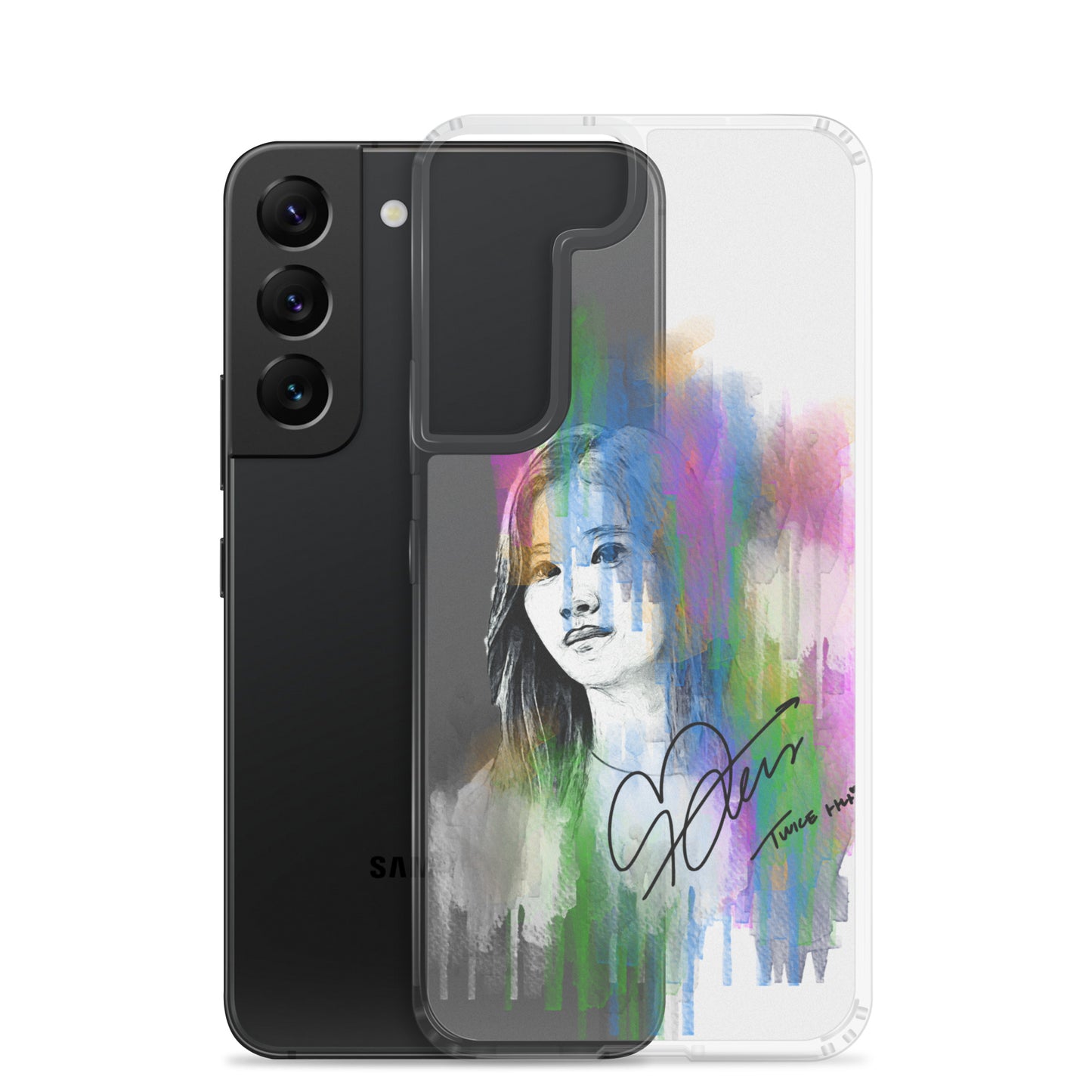 TWICE Sana, Minatozaki Sana Waterpaint portrait Samsung Case