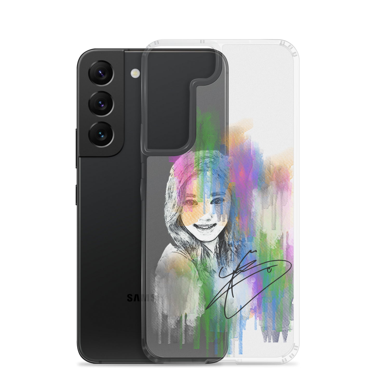 TWICE Tzuyu, Chou Tzu-yu Waterpaint portrait Samsung Case