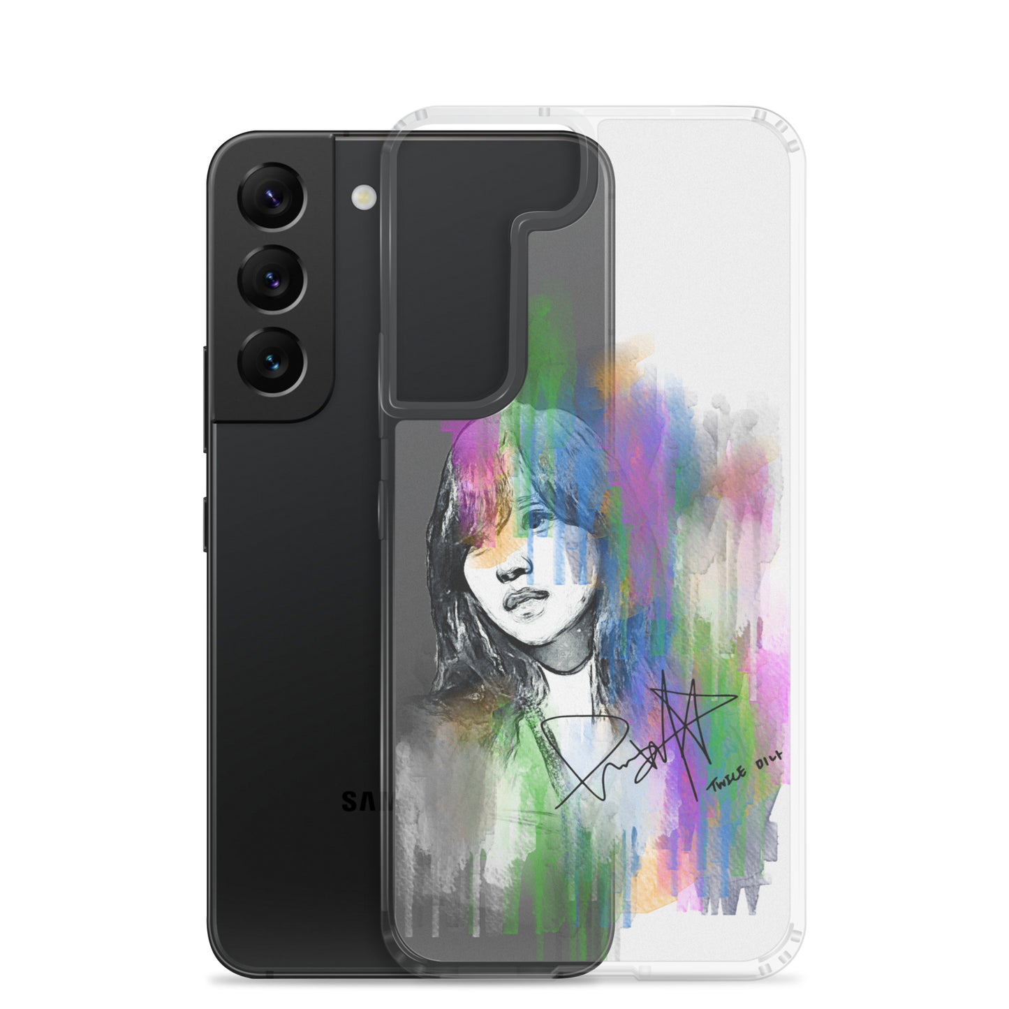 TWICE Mina, Mina Sharon Myoi Waterpaint portrait Samsung Case