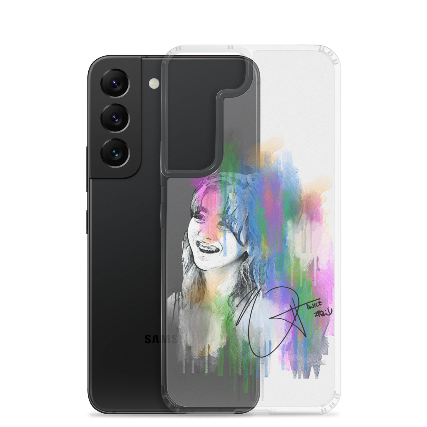 TWICE Jihyo, Park Ji-hyo Waterpaint portrait Samsung Case