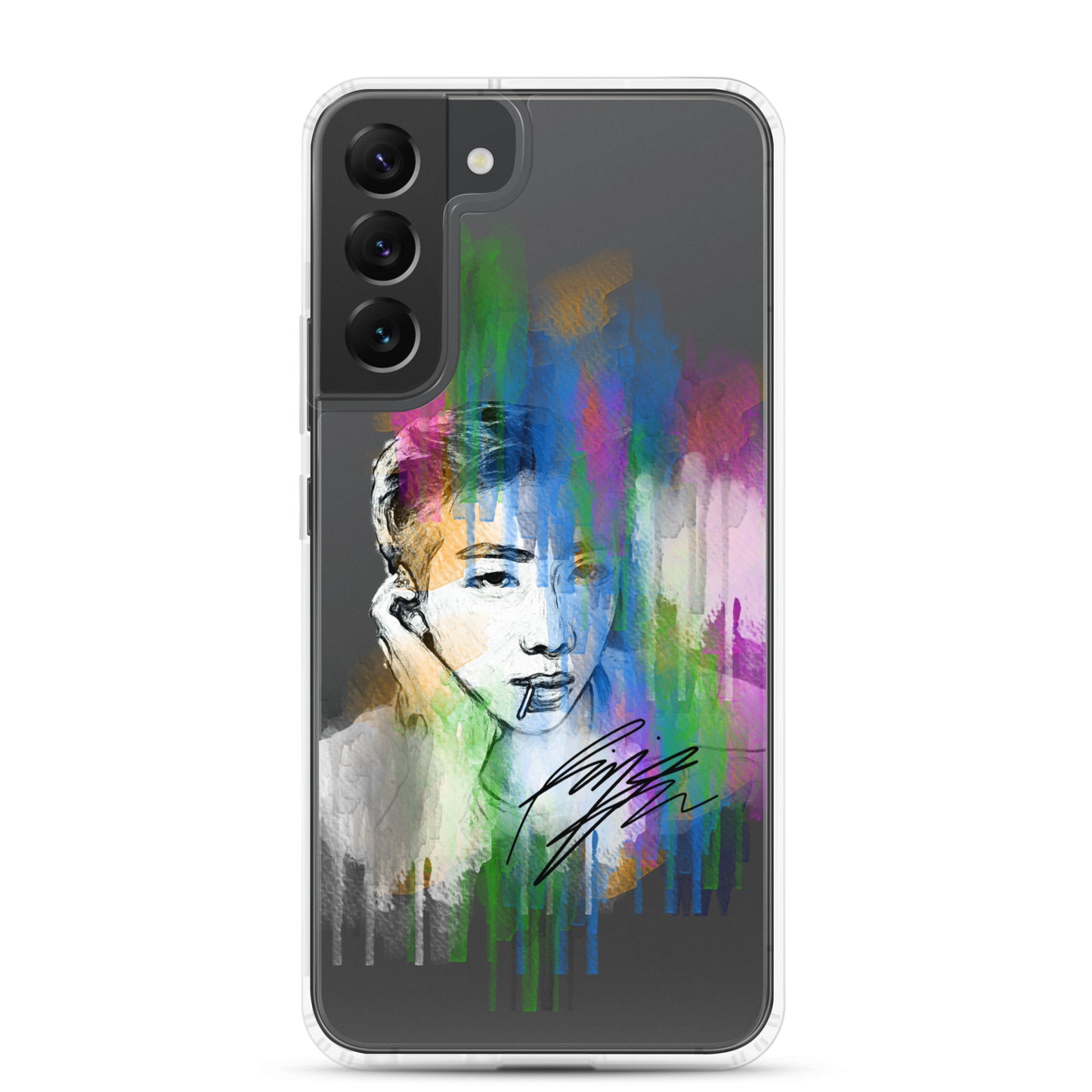 BTS RM, Kim Nam-joon Waterpaint portrait Samsung Case